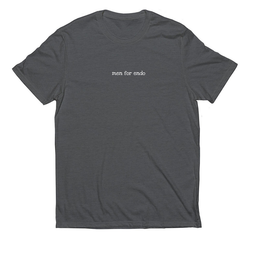 Men for Endo tee in heather gray