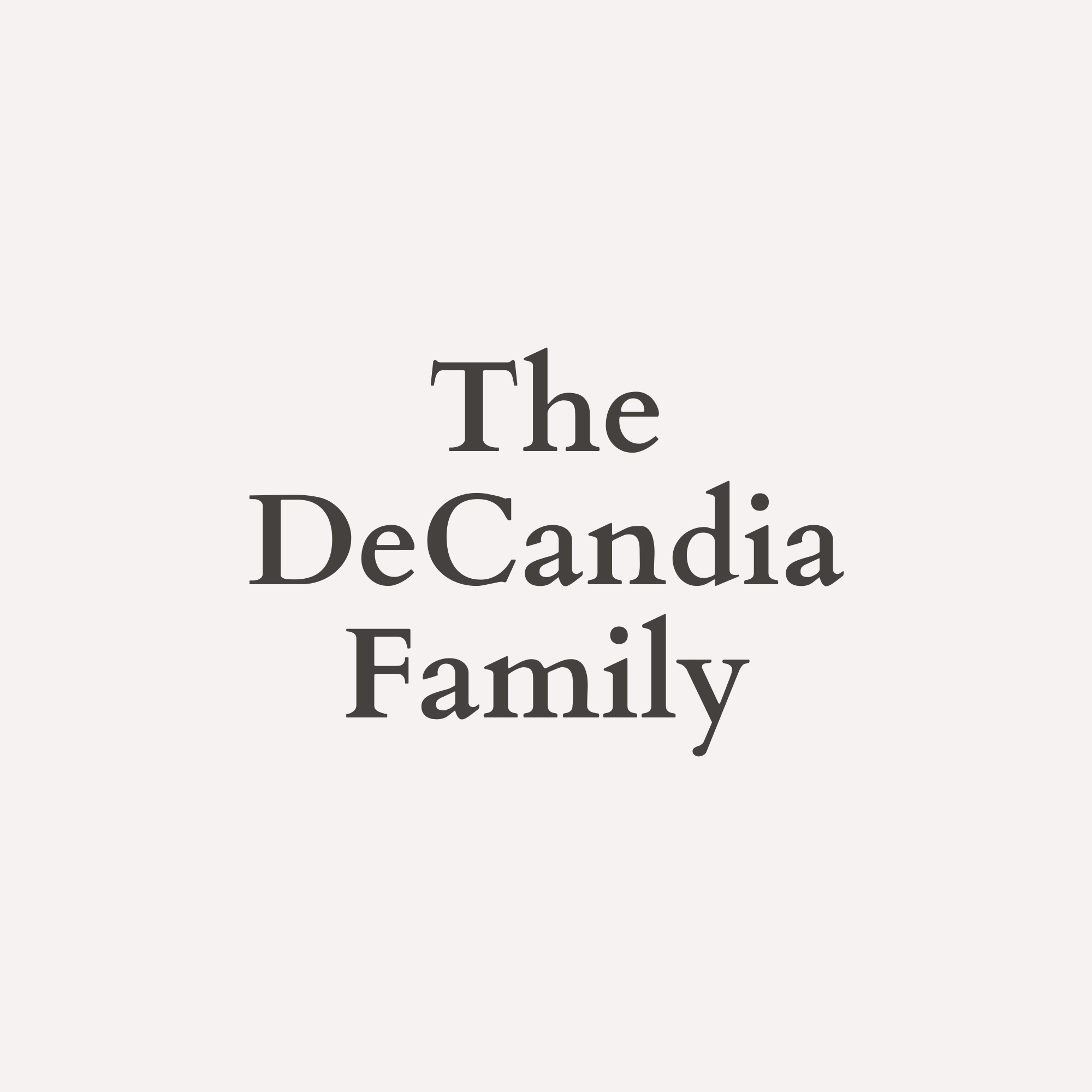 The DeCandia Family logo