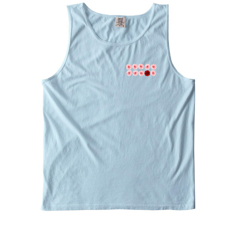 Bloom 1 in 10 tank in light blue