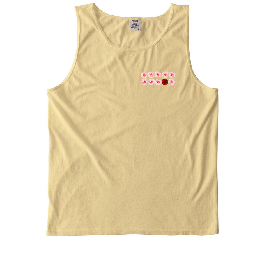 Bloom 1 in 10 tank in butter yellow