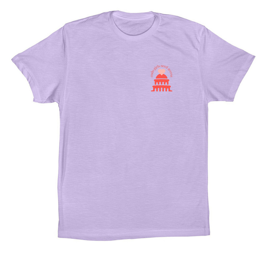 Endo Girls Need Access tee in lavender