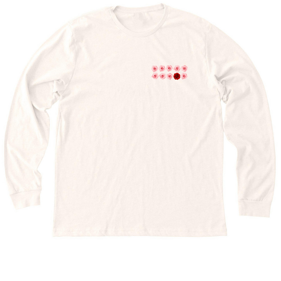 Bloom 1 in 10 long sleeve tee in cream