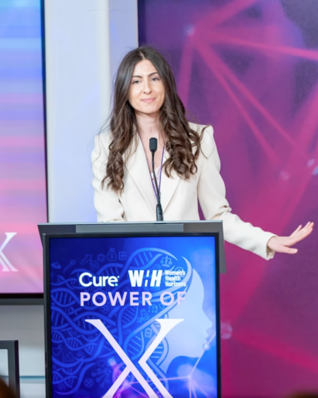 Endo Excision for All speaks at the Power of X Conference hosted by Cure. and Women’s Health Horizons.