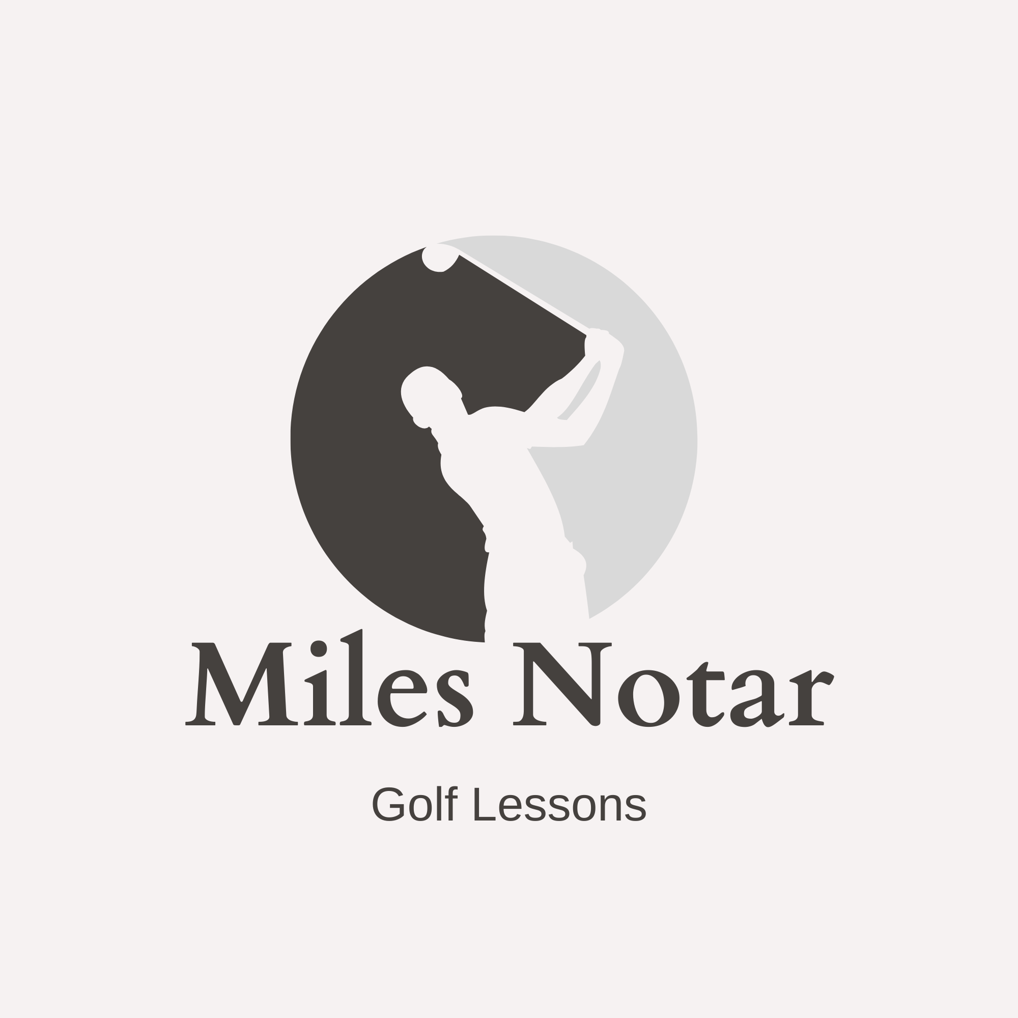 Miles Notar Golf Lessons logo