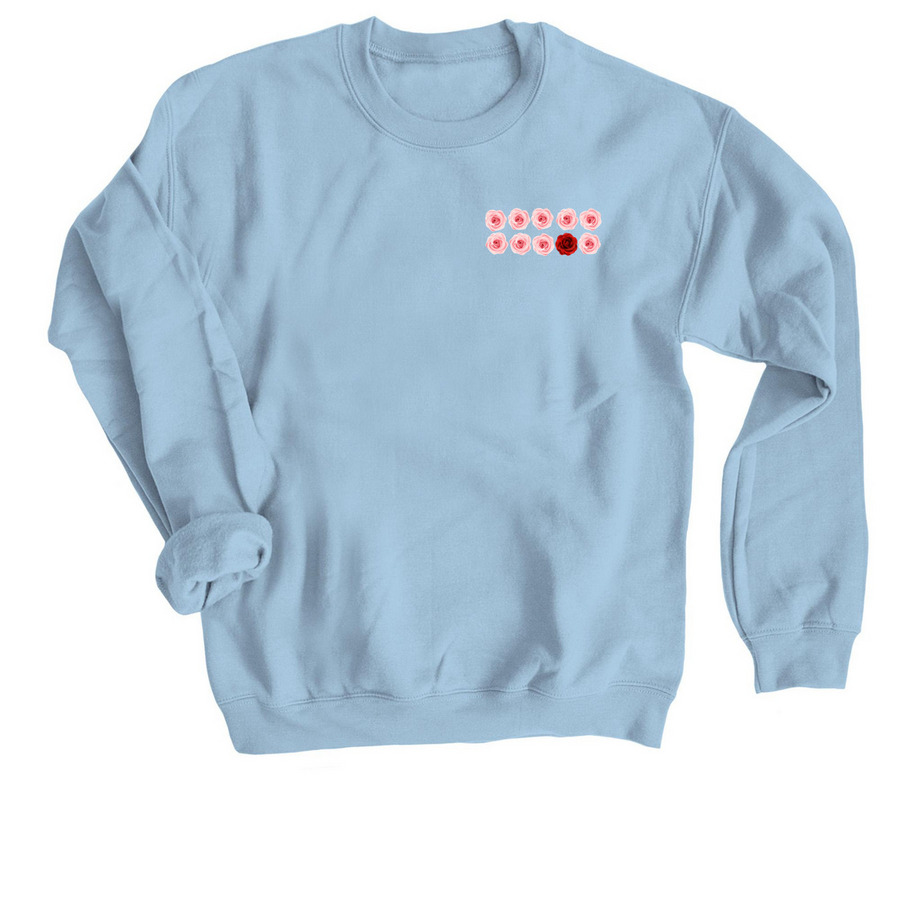 Bloom 1 in 10 crewneck sweatshirt in light blue
