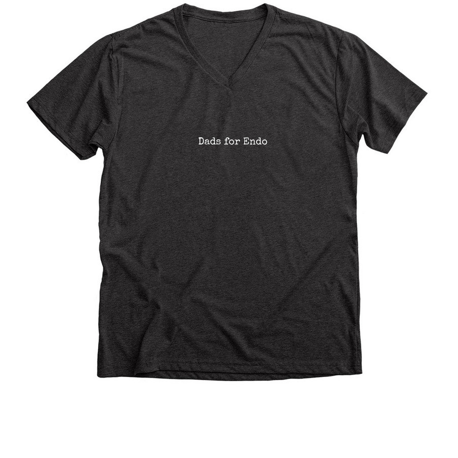 Dads for Endo v-neck tee